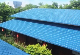 ASA合成樹(shù)脂瓦現(xiàn)在普遍運(yùn)用的屋面瓦